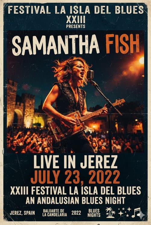 Samantha Fish - Live at Festival La Isla del Blues XXIII (2023) poster