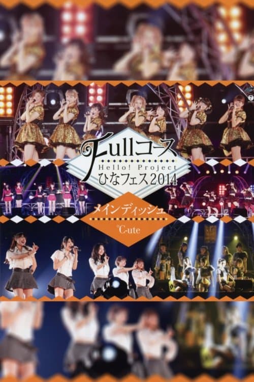 Hello! Project 2014 ひなフェス ～Full コース～ メインディッシュは℃-uteです。 (2014) poster