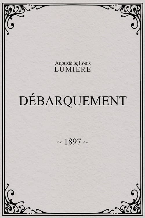 Débarquement (1897) poster