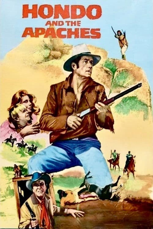Hondo and the Apaches (1967) poster