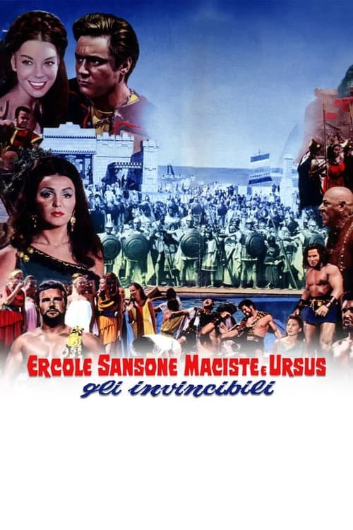 Ercole, Sansone, Maciste e Ursus gli invincibili (1964) poster