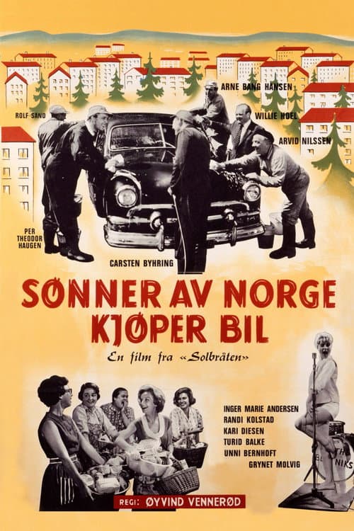 Sønner av Norge kjøper bil (1962) poster