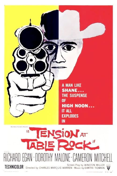 Tension at Table Rock (1956) poster