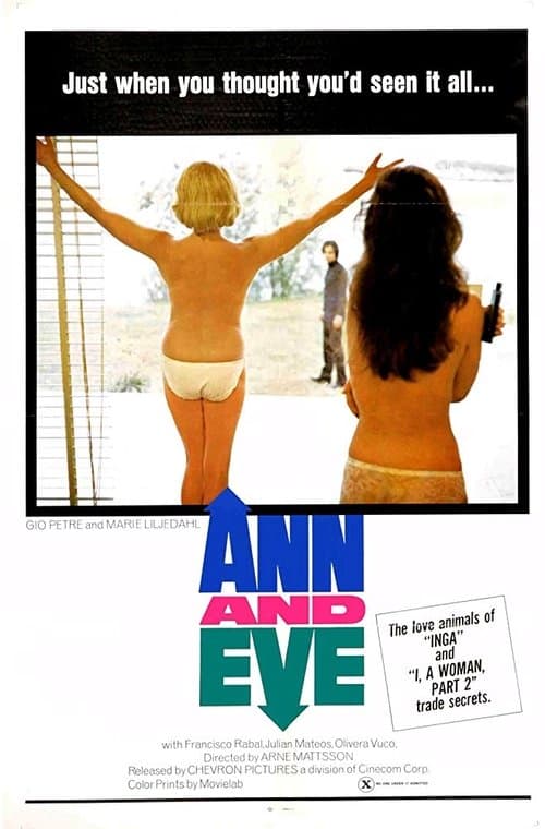 Ann och Eve - de erotiska (1970) poster