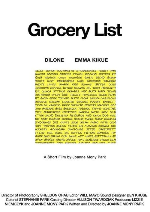Grocery List (2022) poster
