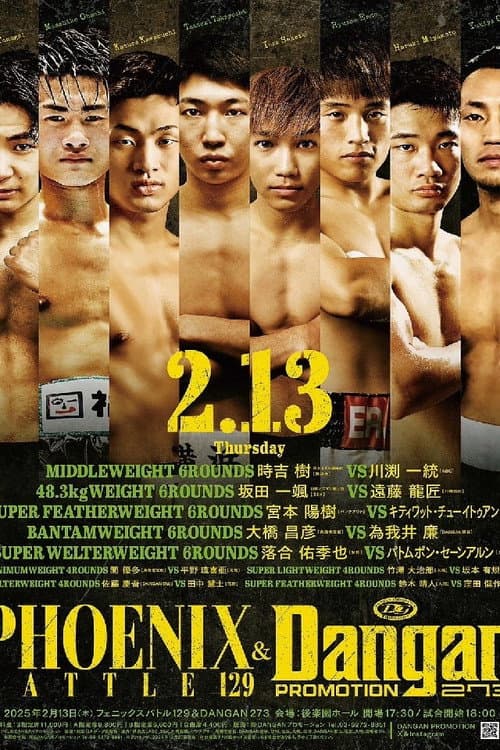 PHOENIX BATTLE 129 & DANGAN 273 (2025) poster