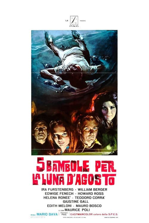 5 bambole per la luna d'agosto (1970) poster