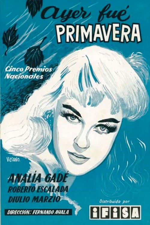 Ayer fue Primavera (1955) poster