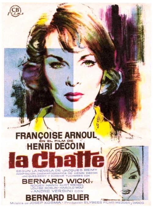 La Chatte (1958) poster