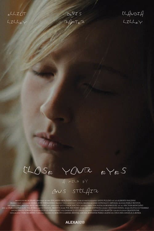 Close your eyes (2025) poster