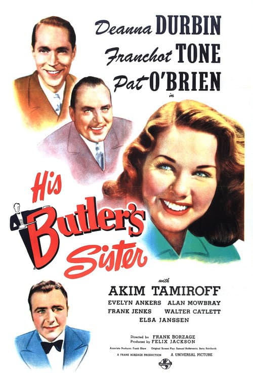 His Butler's Sister (1943) poster