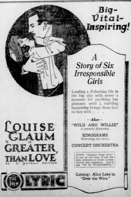Greater Than Love (1921) poster