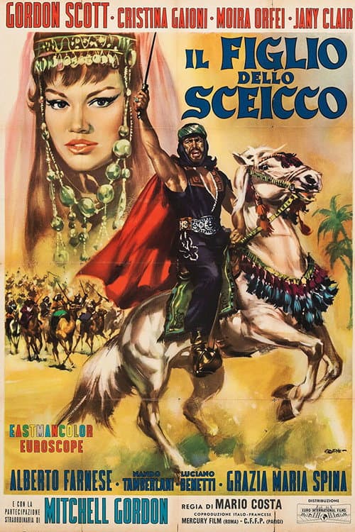 Il figlio dello sceicco (1962) poster
