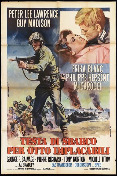 Testa di sbarco per otto implacabili (1968) poster