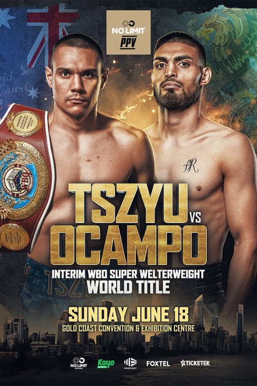 Tim Tszyu vs. Carlos Ocampo (2023) poster