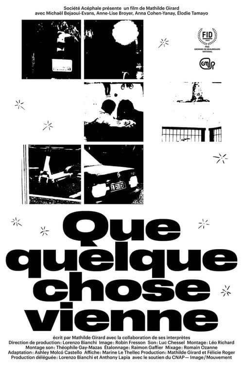 Que quelque chose vienne (2023) poster