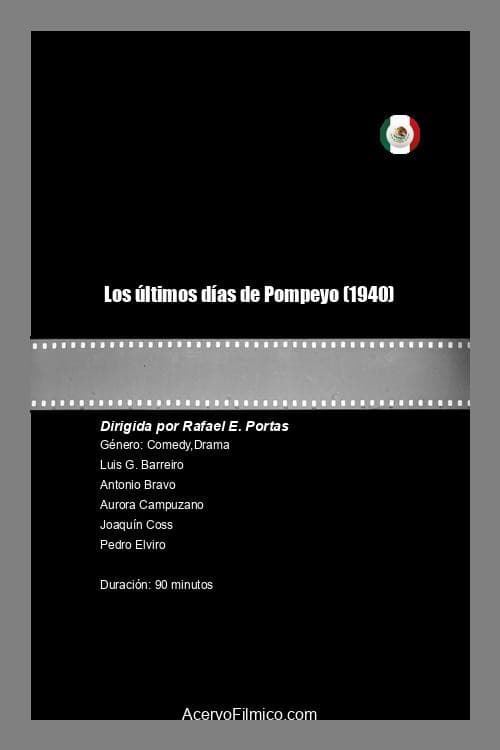 Los últimos días de Pompeyo (1940) poster