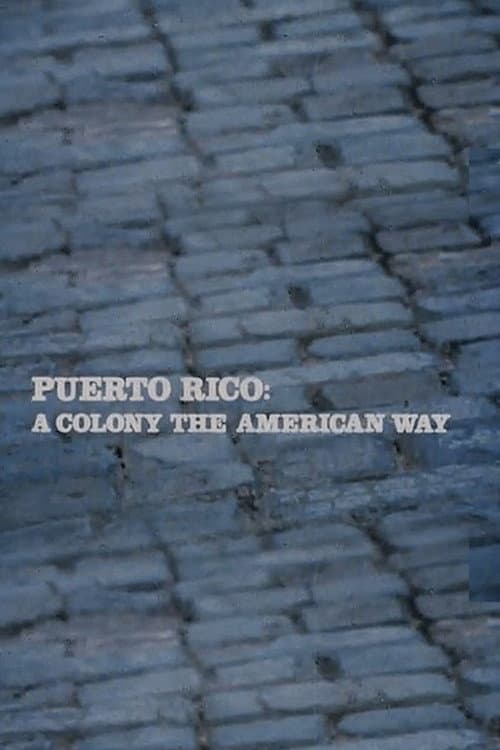 Puerto Rico: A Colony the American Way (1981) poster