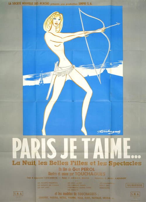 Paris je t'aime... (1962) poster