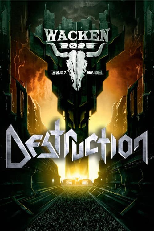 Destruction Live at Wacken Open Air (2025) poster