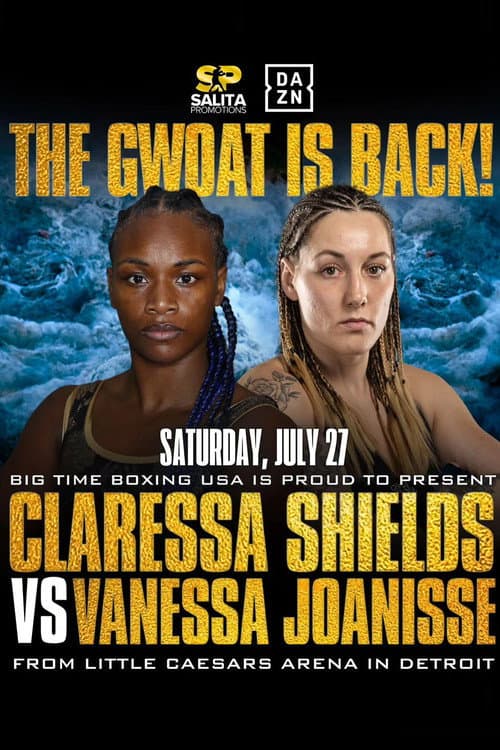 Claressa Shields vs. Vanessa Joanisse (2024) poster