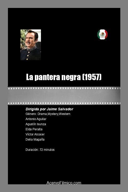 La pantera negra (1957) poster