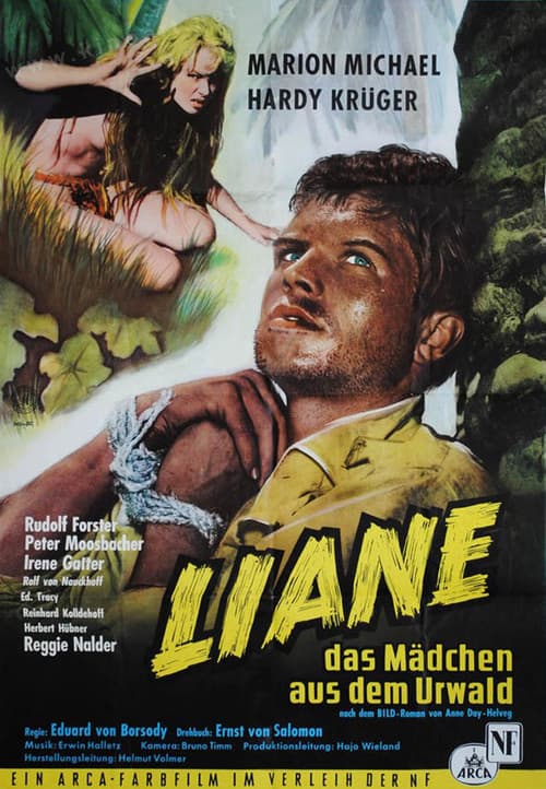 Liane, das Mädchen aus dem Urwald (1956) poster