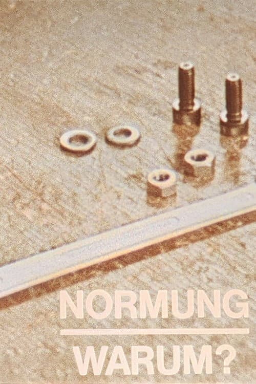 Normung - warum? (1986) poster