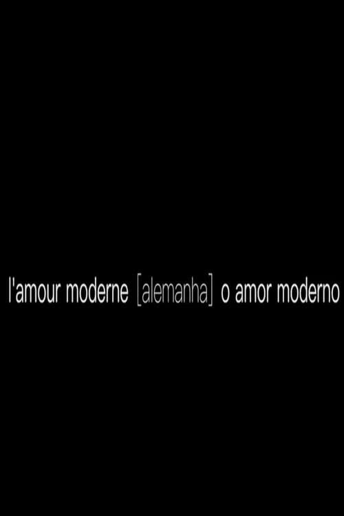L'amour moderne [allemagne] (2019) poster