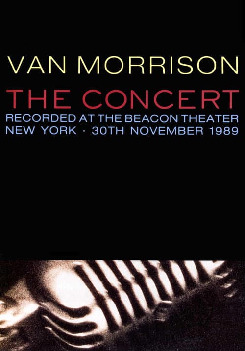 Van Morrison: The Concert (1990) poster