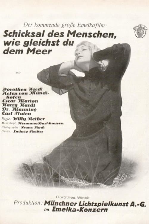 Sturmflut (1927) poster