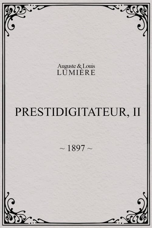 Prestidigitateur, II (1897) poster