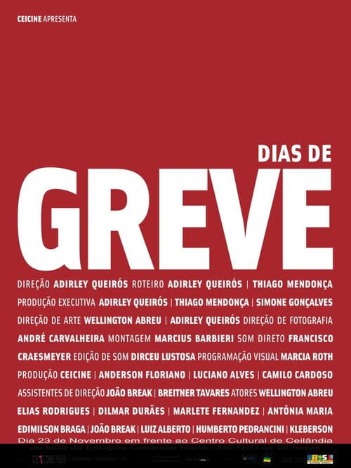 Dias de Greve (2009) poster