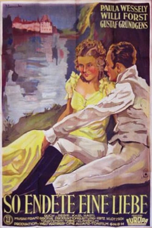 So endete eine Liebe (1934) poster