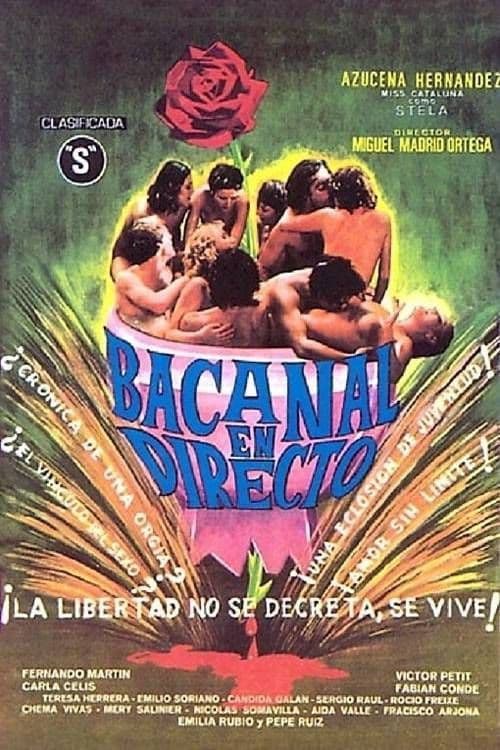 Bacanal en directo (1979) poster