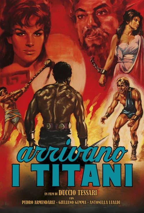 Arrivano i titani (1962) poster