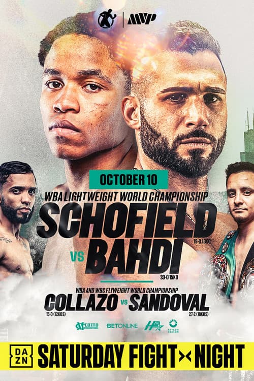 Floyd Schofield Jr. vs. Lucas Bahdi (2026) poster