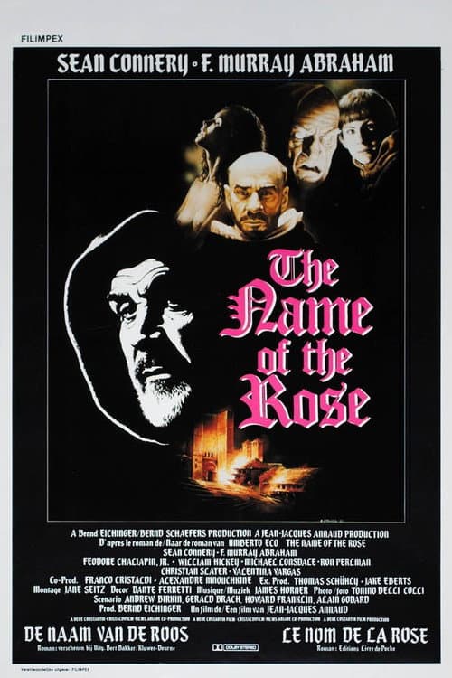 The Name of the Rose (1986) poster