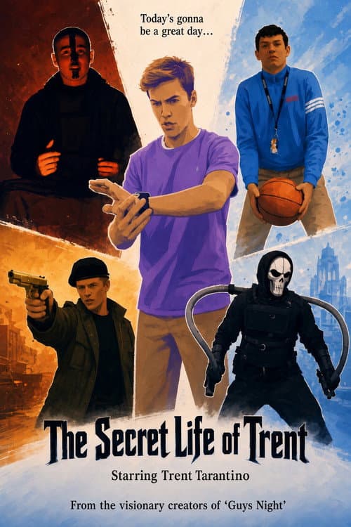 The Secret Life of Trent (2017) poster