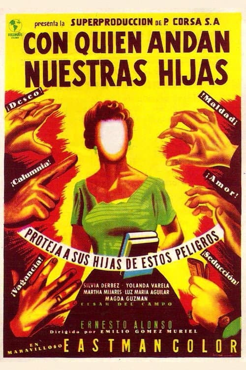 Con quién andan nuestras hijas (1956) poster
