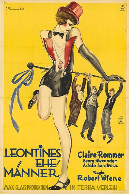 Leontines Ehemänner (1928) poster