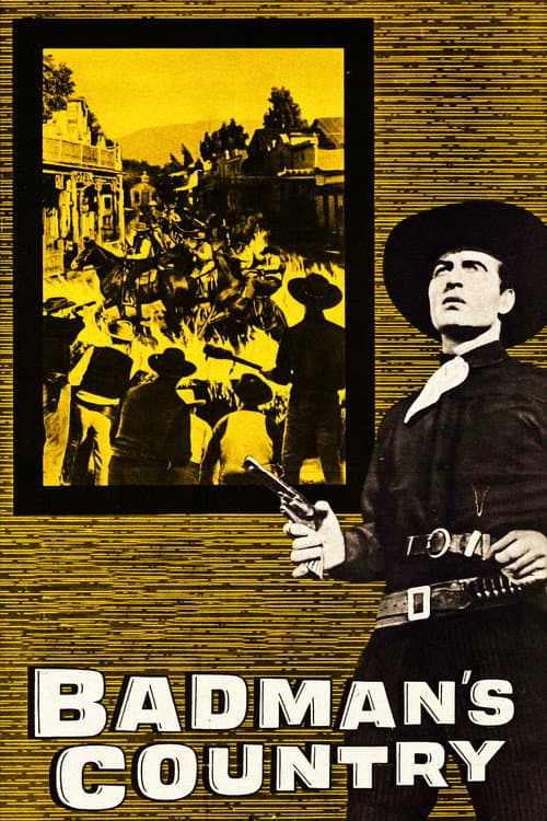 Badman's Country (1958) poster
