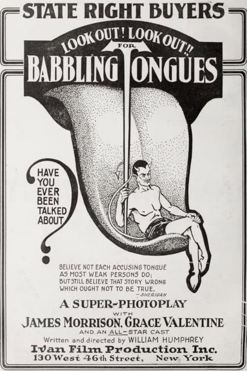 Babbling Tongues (1917) poster