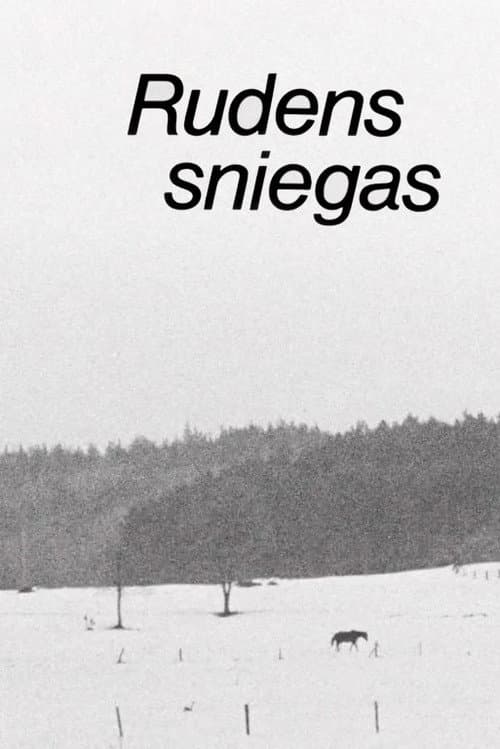 Rudens sniegas (1992) poster
