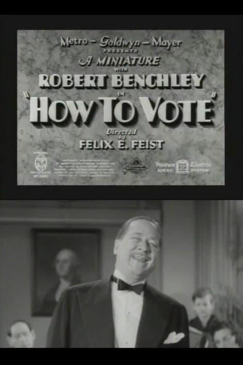 How to Vote (1936) poster