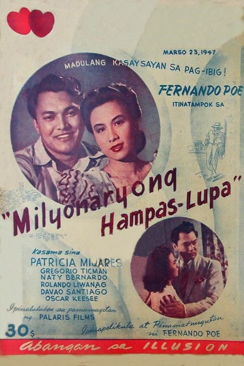 Milyonaryng Hampas-Lupa (1947) poster