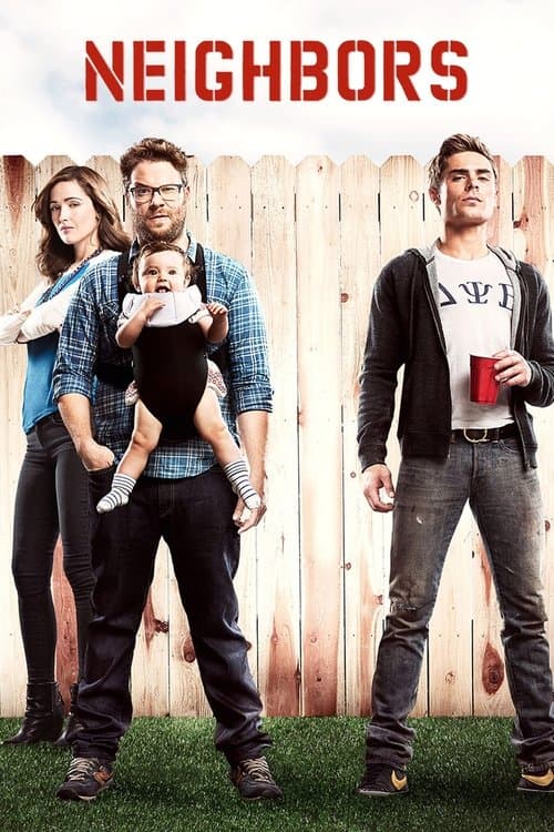 Bad Neighbours (2014) poster