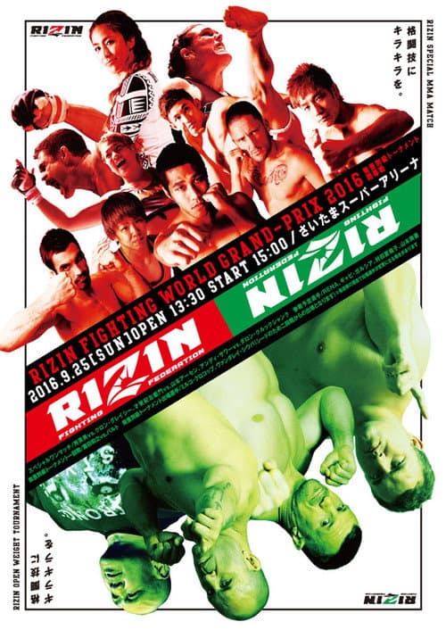 RIZIN.2 Cygames presents RIZIN FIGHTING WORLD GRAND-PRIX 2016 開幕戦 (2016) poster