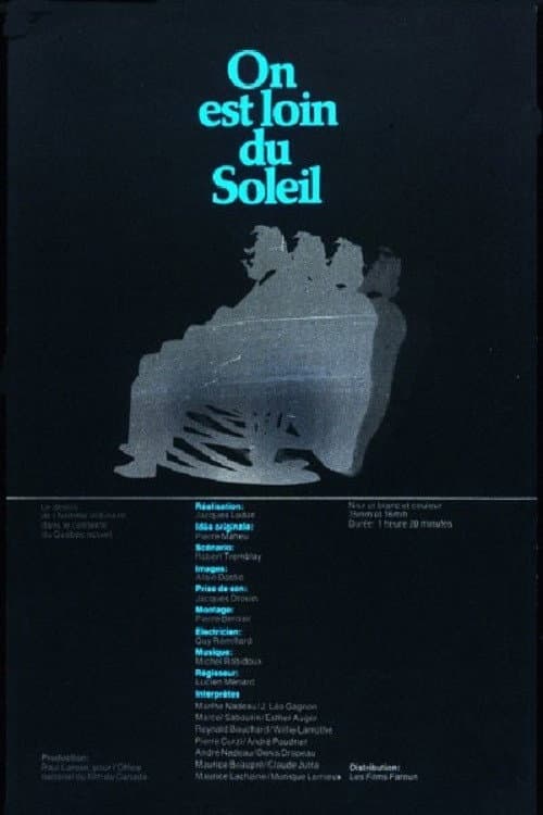 On est loin du soleil (1971) poster