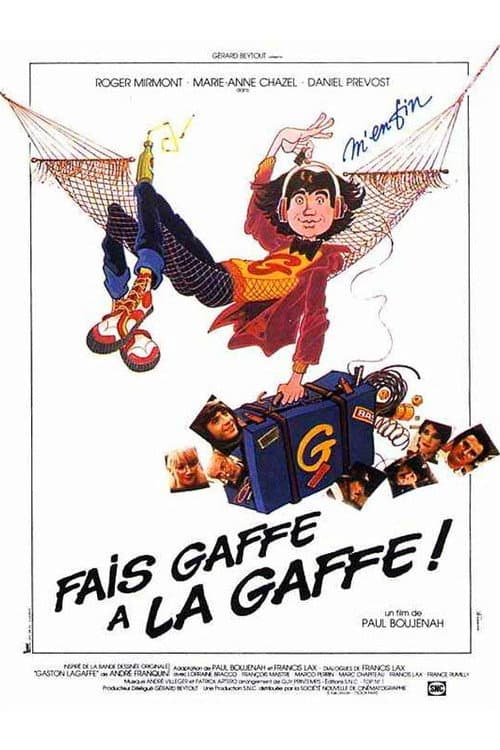 Fais gaffe à la gaffe ! (1981) poster